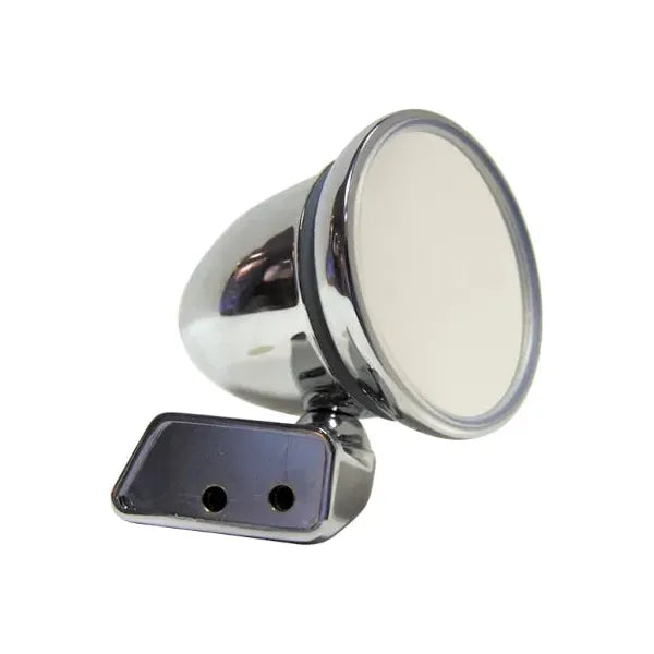 Mountney Classic Chrome Bullet Style Door Mirror With Mini Door Mounting - Right Hand Side Mountney Classic - Mountney Classic