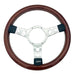 Mountney Traditional 13.5" 3 Spoke Semi-Dished Woodrim Steering Wheel Mountney Classic - Mountney Classic